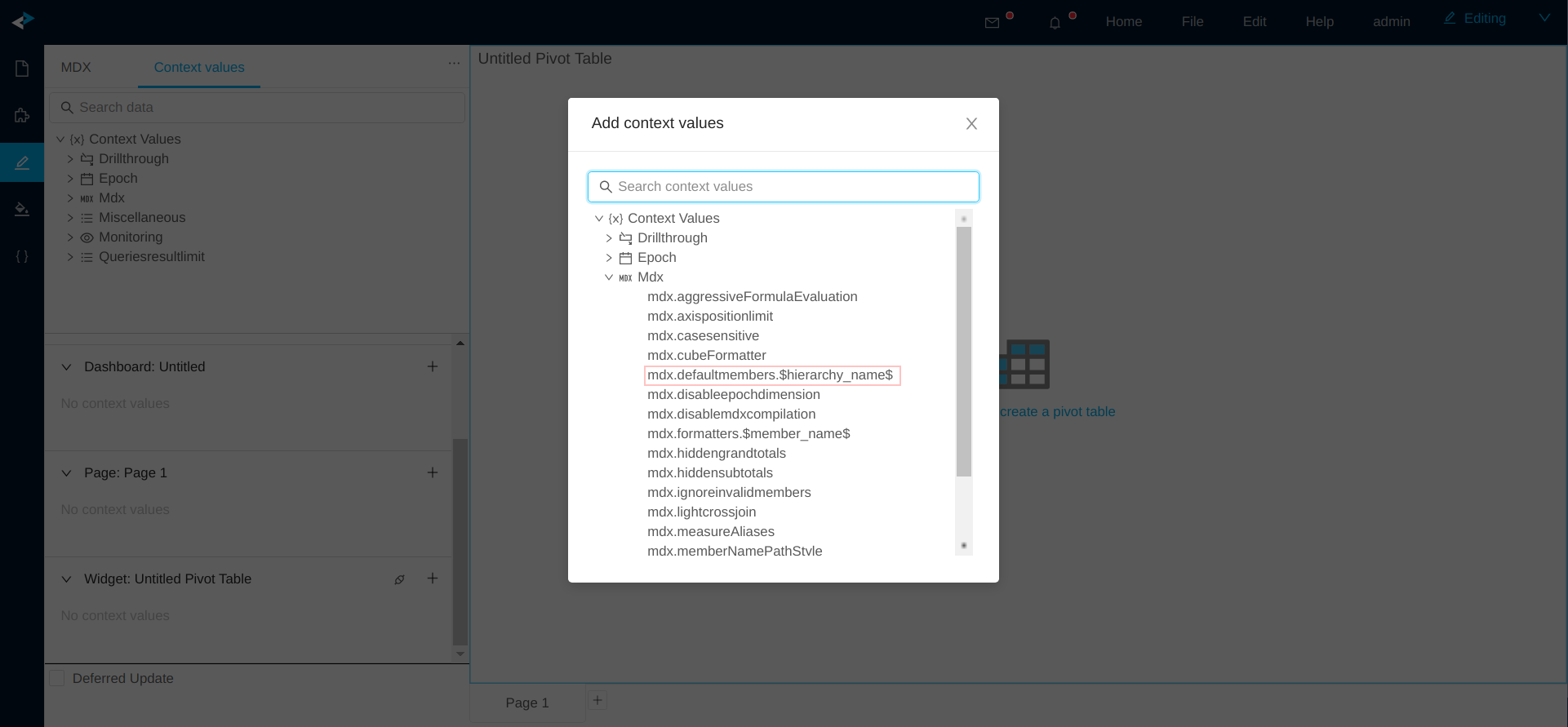 MDX Filtering | ActivePivot