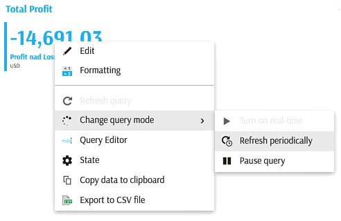 Change Query Mode