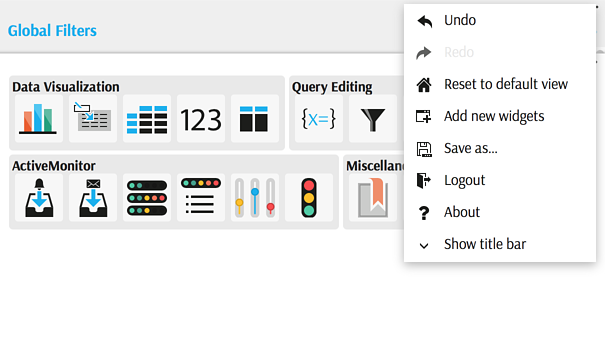 Desktop Title Bar Tools