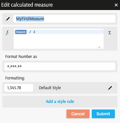 Formula Editor