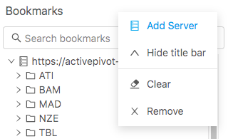 Data Explorer Adding Server