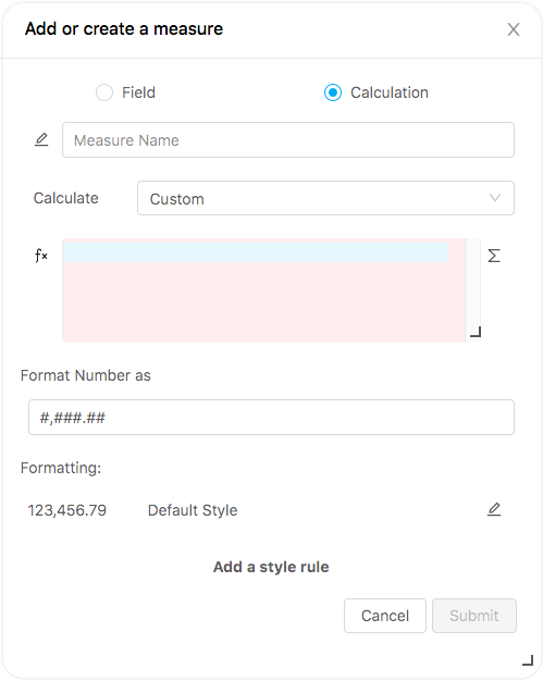Formula Editor