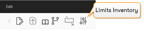 Limits Inventory Widget Icon