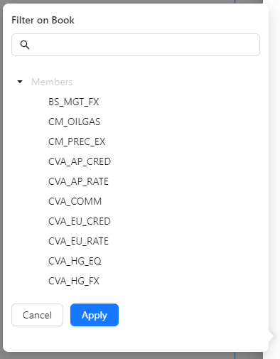 Member Selector Popover